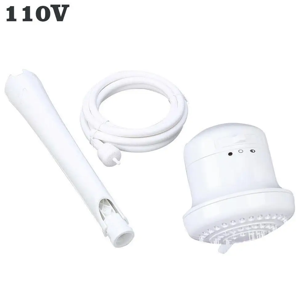 Electric Instant Water Heater Shower Head  5400W 110v Instant hot water shower Hot Water Heater Hose Bracket