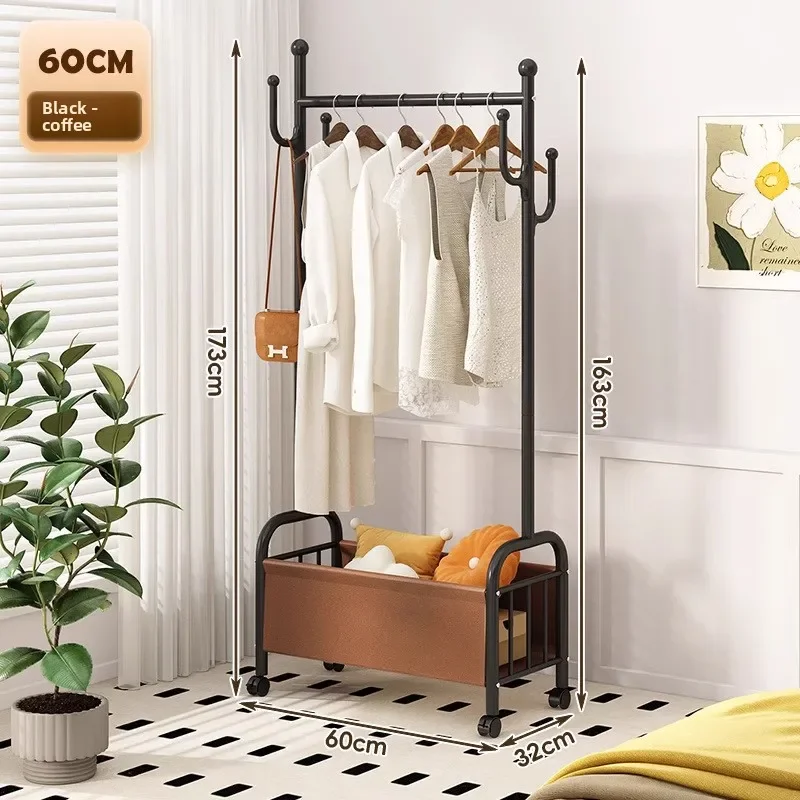 

Multi-functional Dormitory floor hanging hanger storage coat rack, entrance household corner drying clothes rack