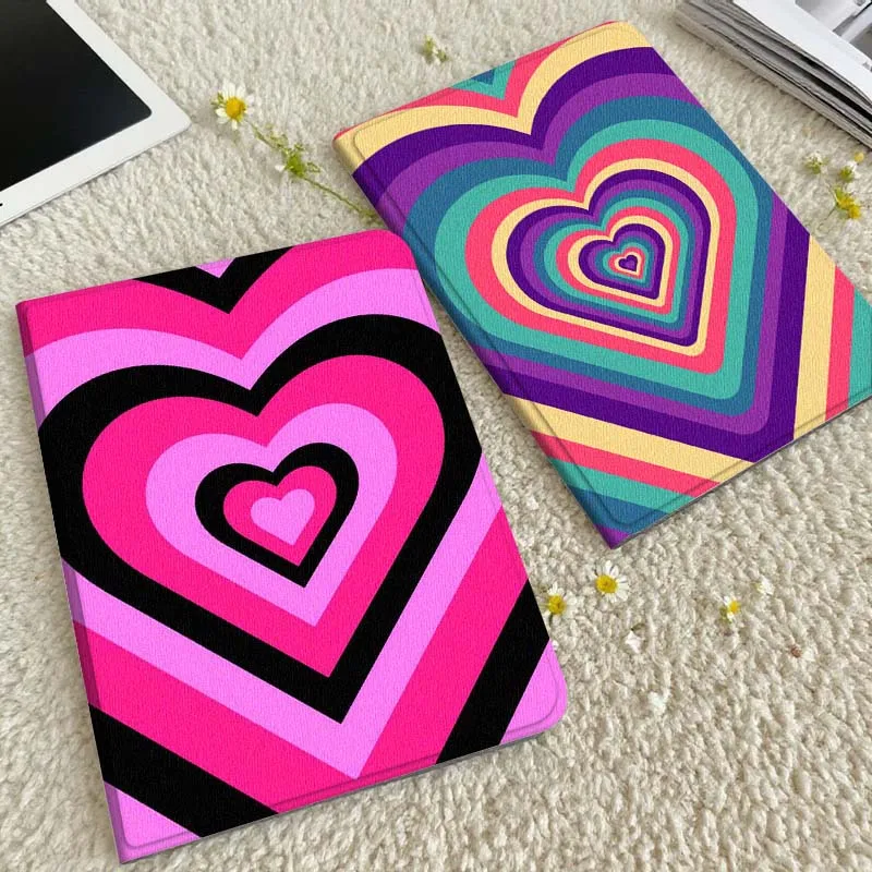 

Color Heart Shaped Pattern For Xiaomi Redmi Mi Pad 5 6 6s 7 SE Pro Max Ultra 12.4 12.5 14 inch Tablet Case