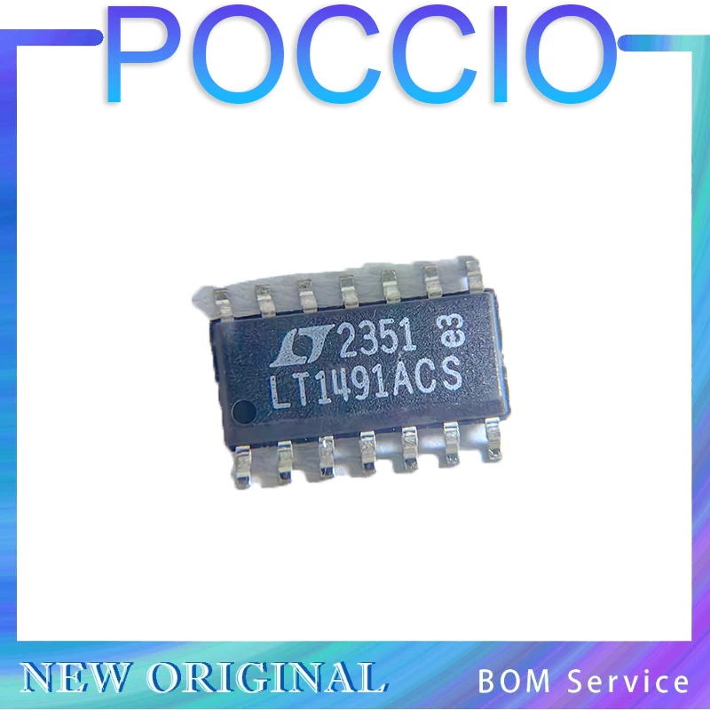 LT1491ACDHC LT1491AIDHC LT1491ACS LT1491AIS LT1491AHS LT1491 - Quad Over-The-Top Micropower Rail-to-Rail Input and Output