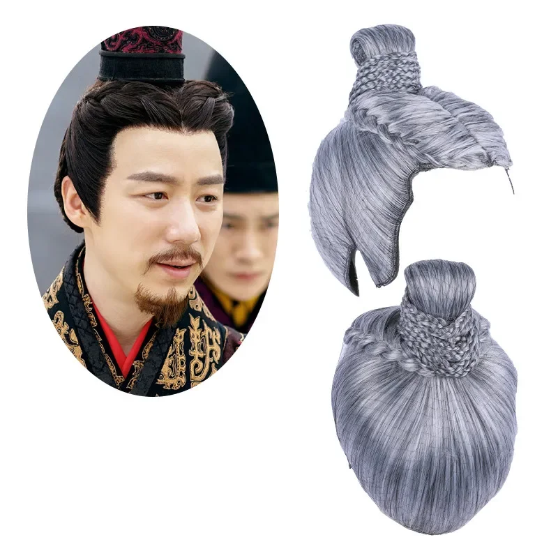 Peinados de guerrero Ninja para hombre, período de tiempo de la dinastía Tang, espadachín, Príncipe Childe, Cosplay, fotografía de películas de Kung Fu chino