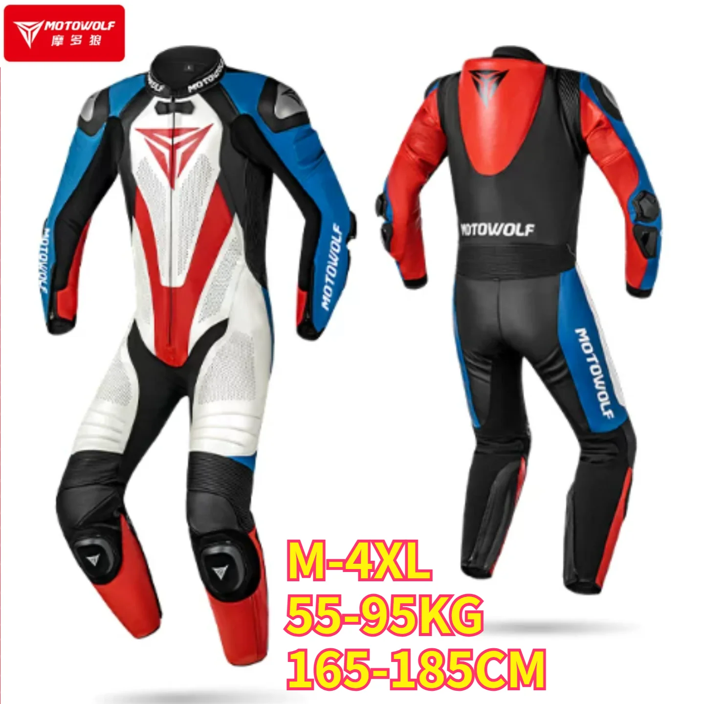 Motorcycle Racing Suit Knight Racing Track Heavy All Season Anti Fall Running Mountain Equipment Tuta Moto Da Corsa Pelle