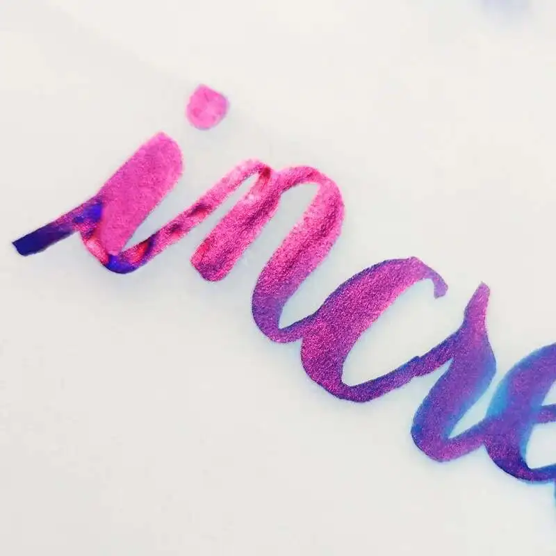 Oramile Strong Sheen Gradient Ink Dip  Fountain Pen Brush Writing Ink, Drawing Pigment