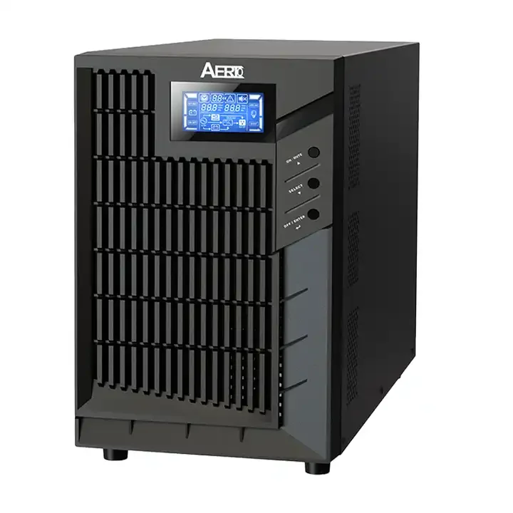 hot sales 2024 Rack Mount UPS Uninterruptible Power Supply frequency 2*12v9ah Battery  1KVA 800w With Lcd Panel good price