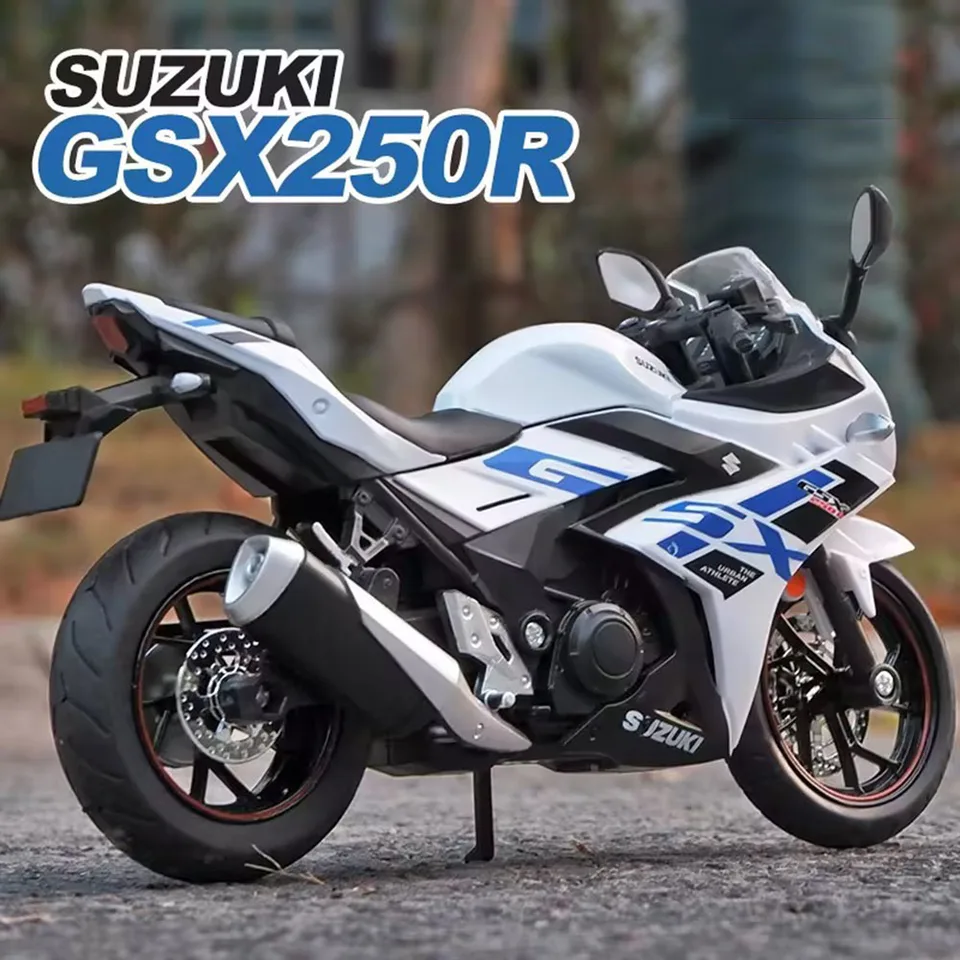 1/12 Scale Suzuki GSX250R Motorcycle Alloy Diecast Car Toy Models