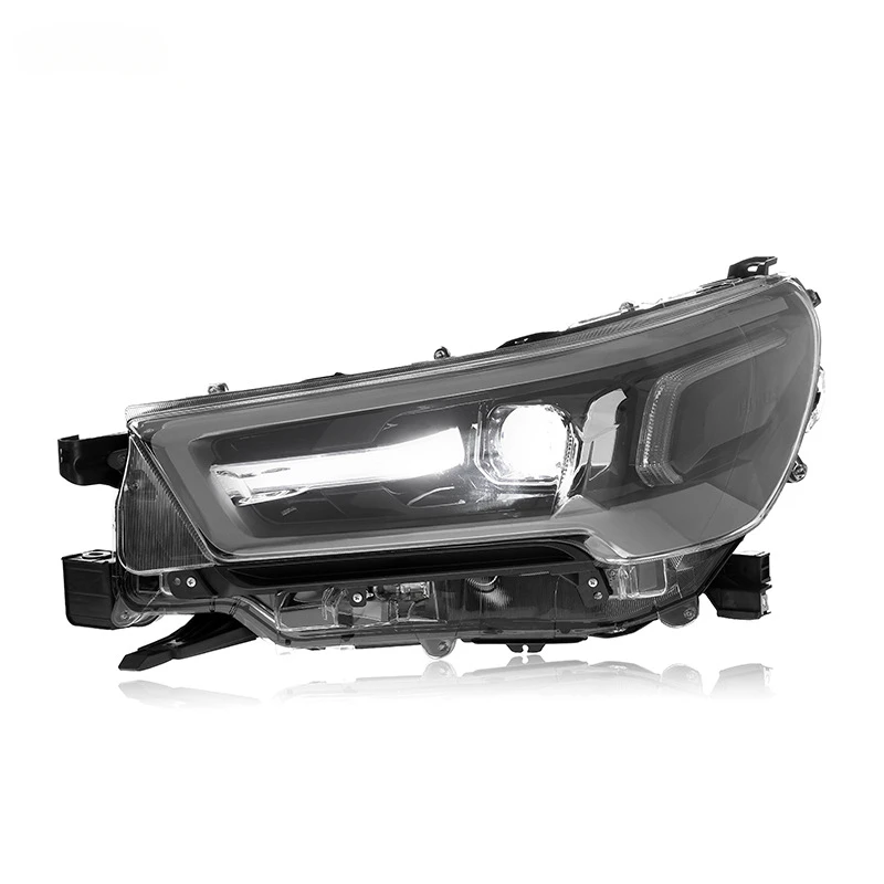 

Applicable to Applicable to21-24Toyota HiluxHILUXHeadlight Assembly Modification High-End VersionLEDDaytime Lenses