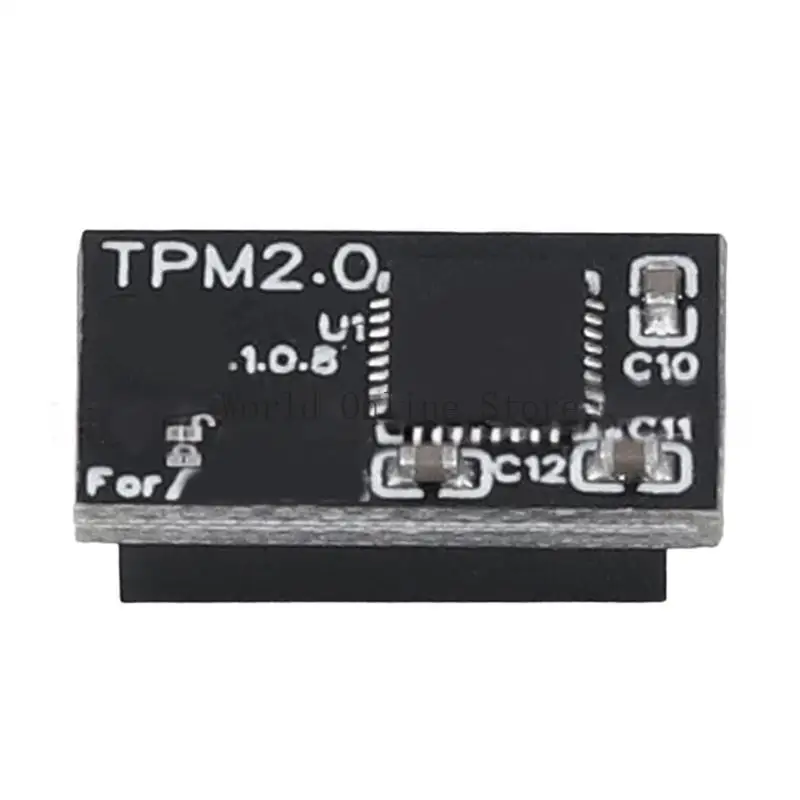 TPM2.0 Module SPI 14PIN Encryption Security Board Remote Platform voor computer 87HC