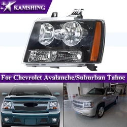 Kamshing Front Bumper Headlight For Chevrolet Avalanche/Suburban Tahoe 2007-2014 Head Light Headlamp Head Lamp