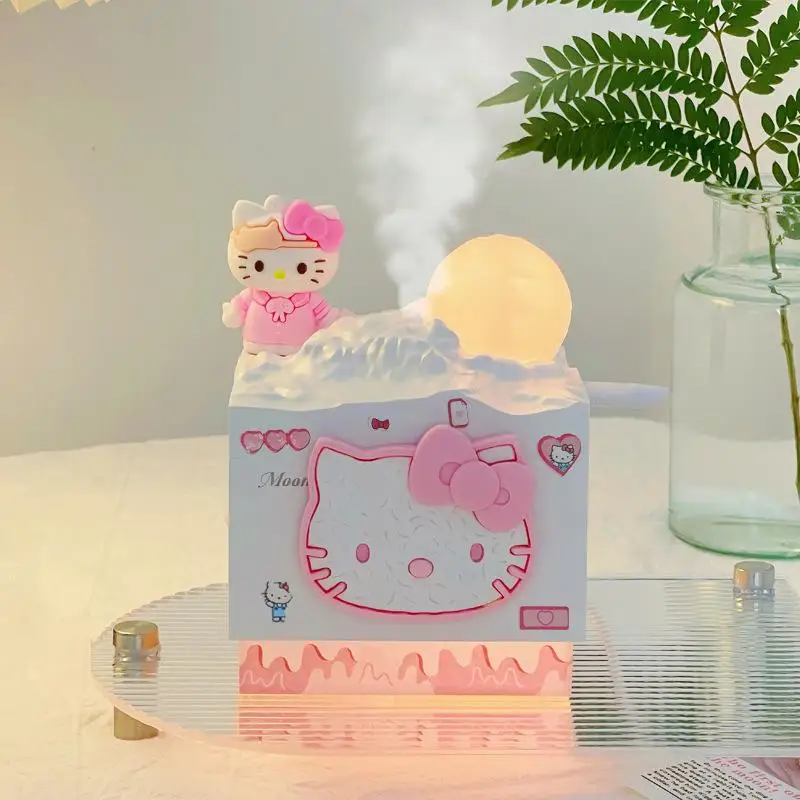

Sanrio увлажнитель воздуха Hello Kitty мультфильм милая девушка Bestie студенческий хостель Diy атмосферные огни бытовой увлажнитель в автомобиле подарок
