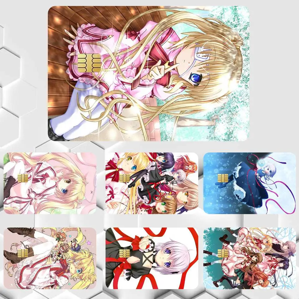 Shizuru Nakatsu Rewrite  Sticker Film Tape Skin for Credit Card Debit Card Cartoon Waterproof Stickers