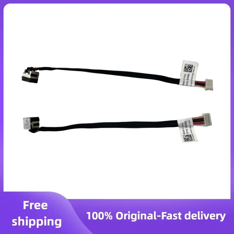 For DELL 1 PCS DC Jack Connector For Dell Latitude E5520 E5420 0NDKK9 0NDKK9 DC Power Jack Socket Plug Cable