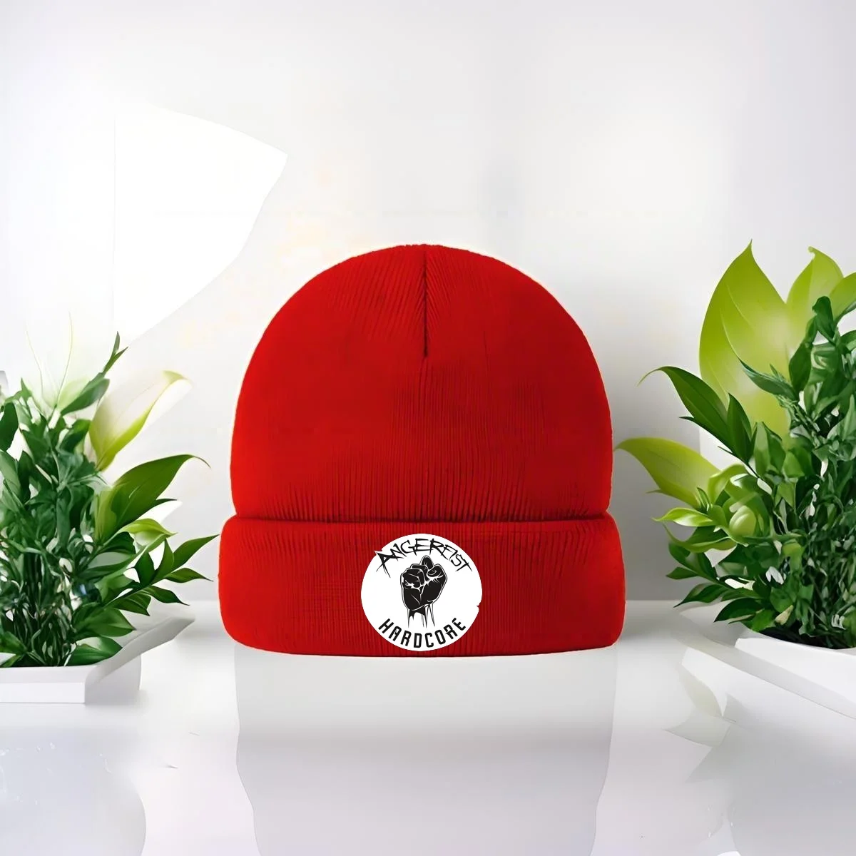 قبعة AngerFist Electropedia Wiki Fandom 2026 الجديدة المحبوكة للجنسين - أغطية رأس شتوية متعددة الألوان ودافئة ومريحة مع Styli #4