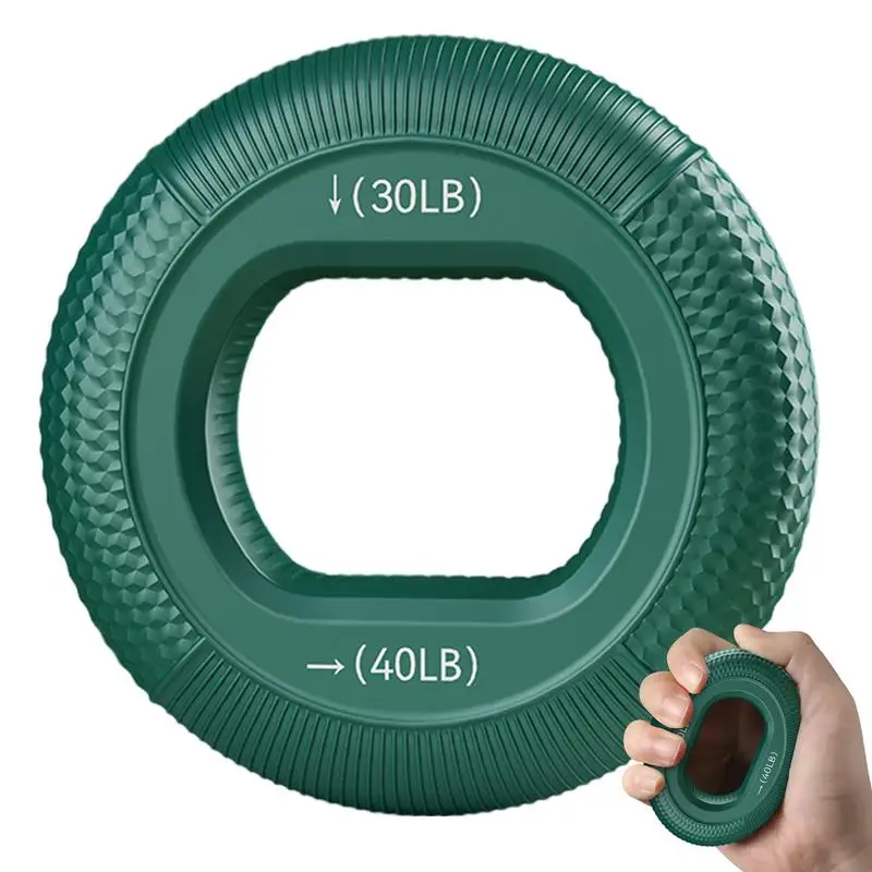 Hand übungs griff verstärker verstellbare Silikon-Unterarm-Trainings ringe Heim-Kraft trainings geräte für schwache Hände