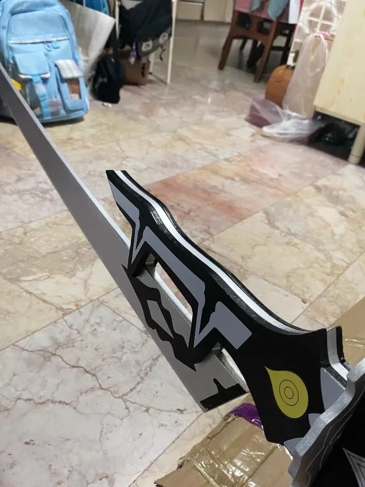 1:1 YoRHa No. 2 Type B Sword NieR:Automata Sword Black Contract Sword Weapon Cosplay Props Wooden Model Gift Oversized 168cm