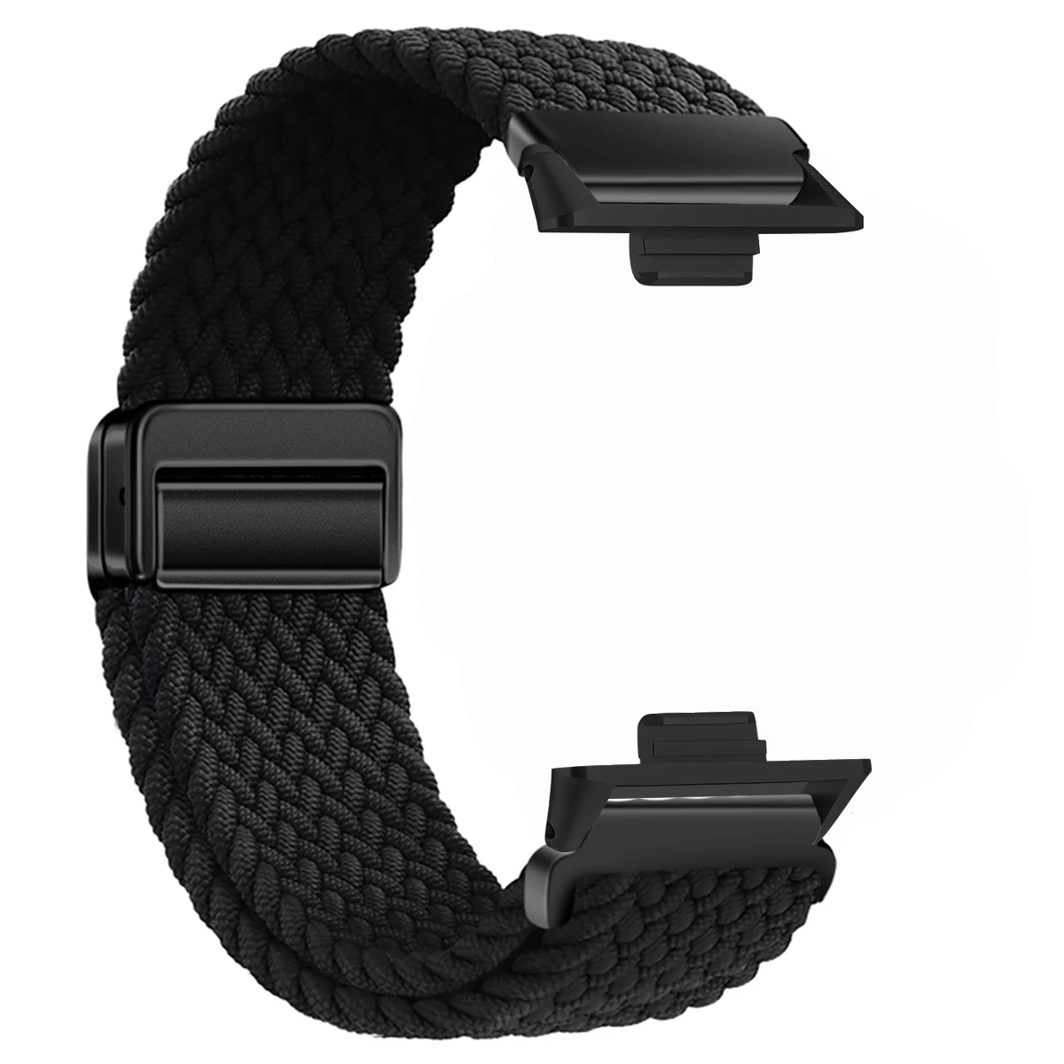 حلقة مغناطيسية لساعة Xiaomi Redmi 4 5 حزام قابل للتعديل مضفر رياضي نايلون بديل سوار كوريا Miband 8pro 9pro