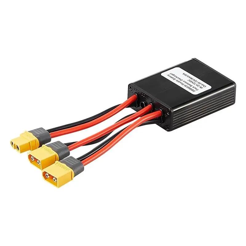 Y43A-XT60 Plug Equipped Electric Bike Dual Battery Discharge Converter 30A 24-72VDC For 500W Motor