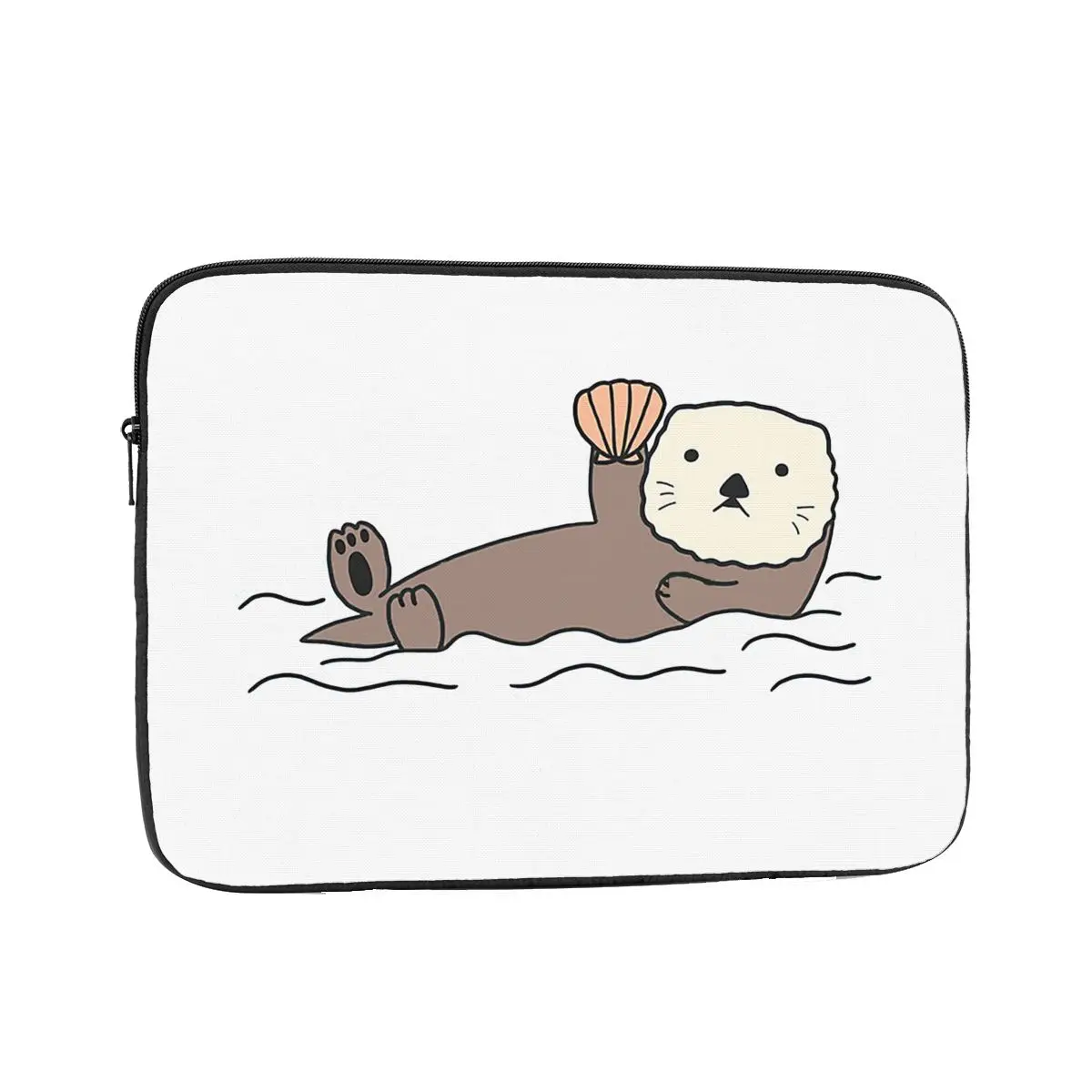 

Милая сумка-чехол для ноутбука Sea Otter Bucket Hat40, 10, 12, 13, 15, 17 дюймов, противоударный чехол для ноутбука, сумка для планшета