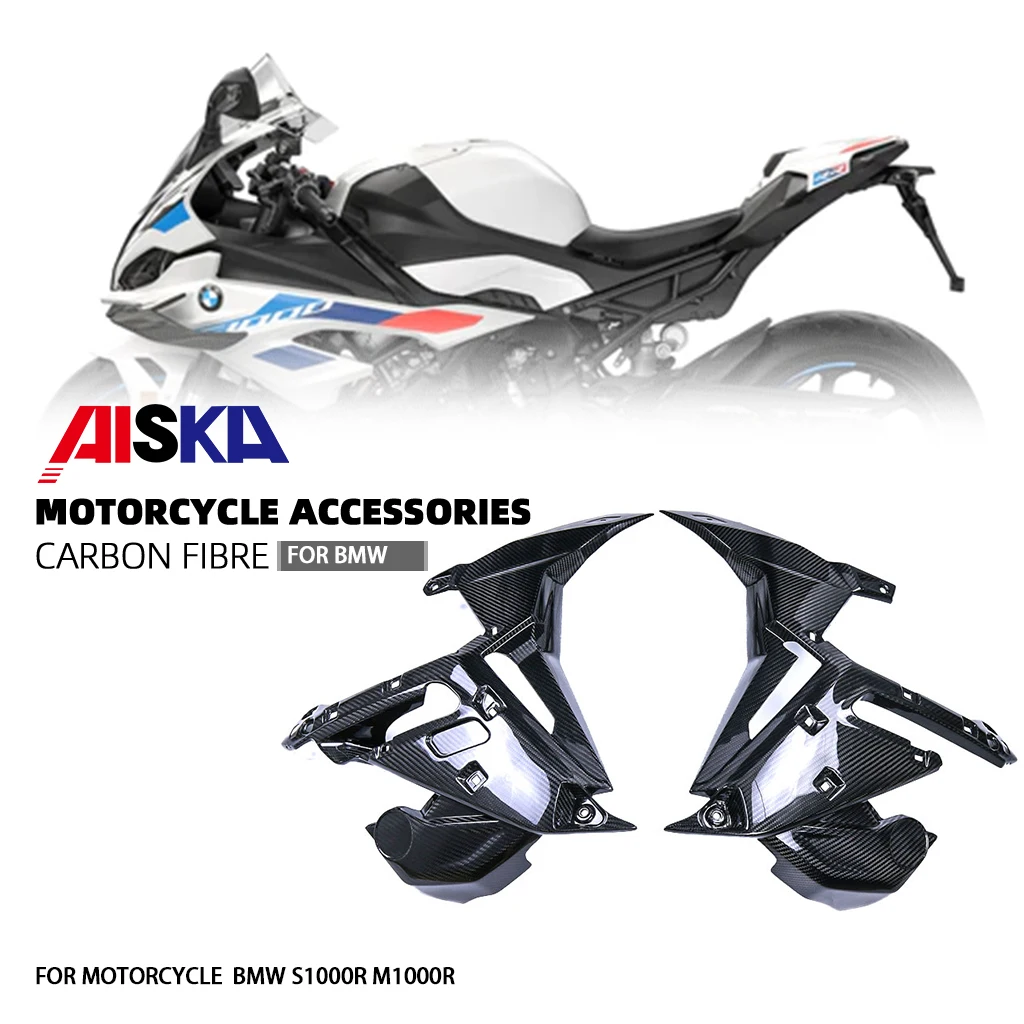 

3K Carbon Fiber Motorcycle Accessories are Suitable For BMW S1000R M1000R Modified Front Rectifier Side Panel 2021 2022 2023