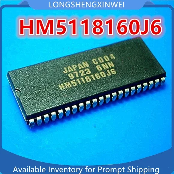 1PCS NEW HM5118160J6 SOJ-42
