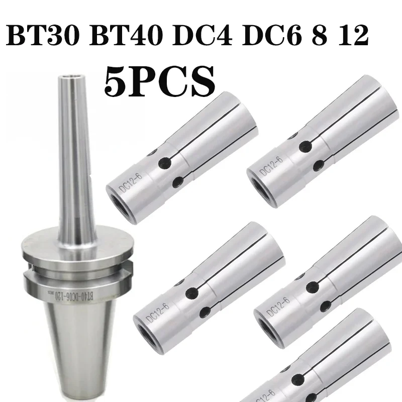 

BT30 BT40 DC Tool Holder BT DC Pull Back Tool Handle CNC Machining Center DC4 DC6 DC8 DC12 SDC6 SDC8 SDC12 Spring Clamp Set