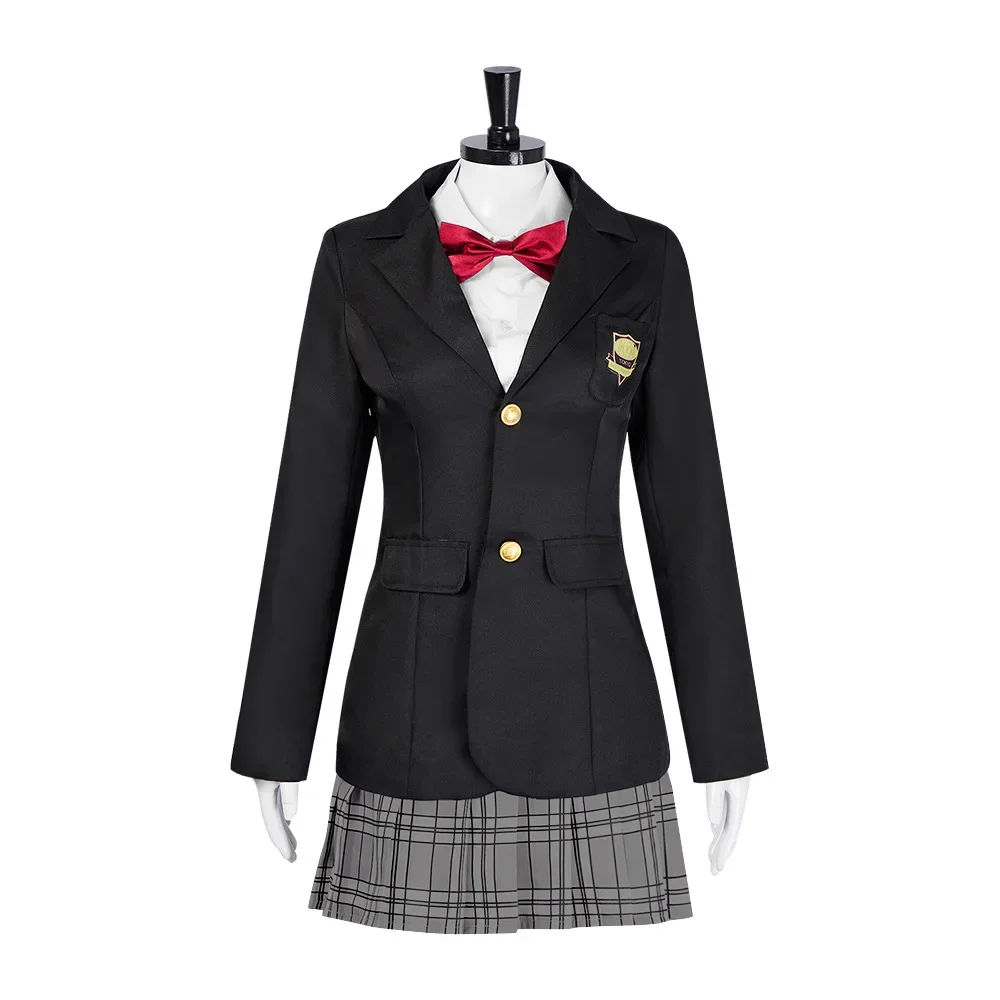 Movie Gogo Yubari Cosplay Costume Women High School Uniform Full Set JK Suits Accessories Halloween Carnival Outfits