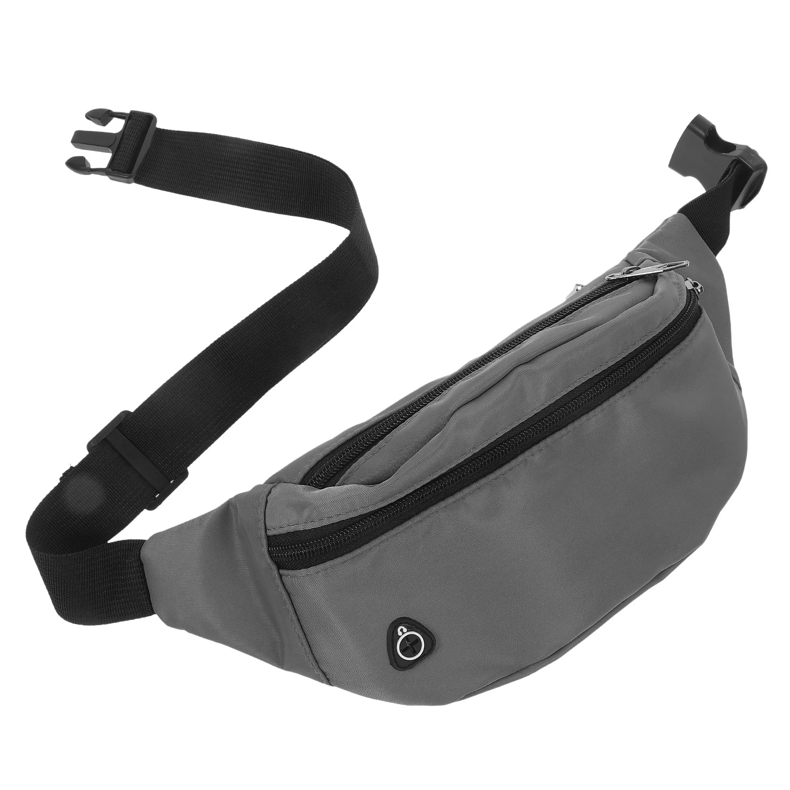 Waist Pack Waterproof Nylon Adjustable Running Fanny Pack Large Capacity Waist Bag for Travel Camping Sports Outdoors