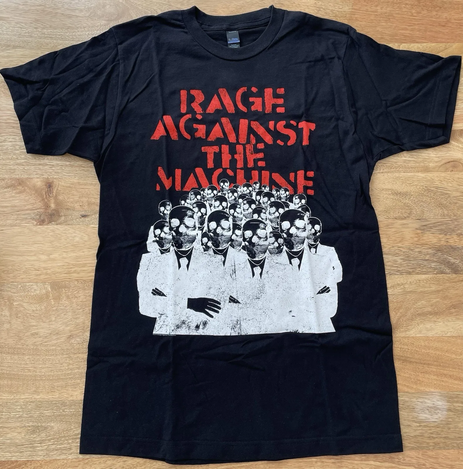 Rage Against the Machine 2014 Skull People T-Shirt sz Medium New, Original Issue