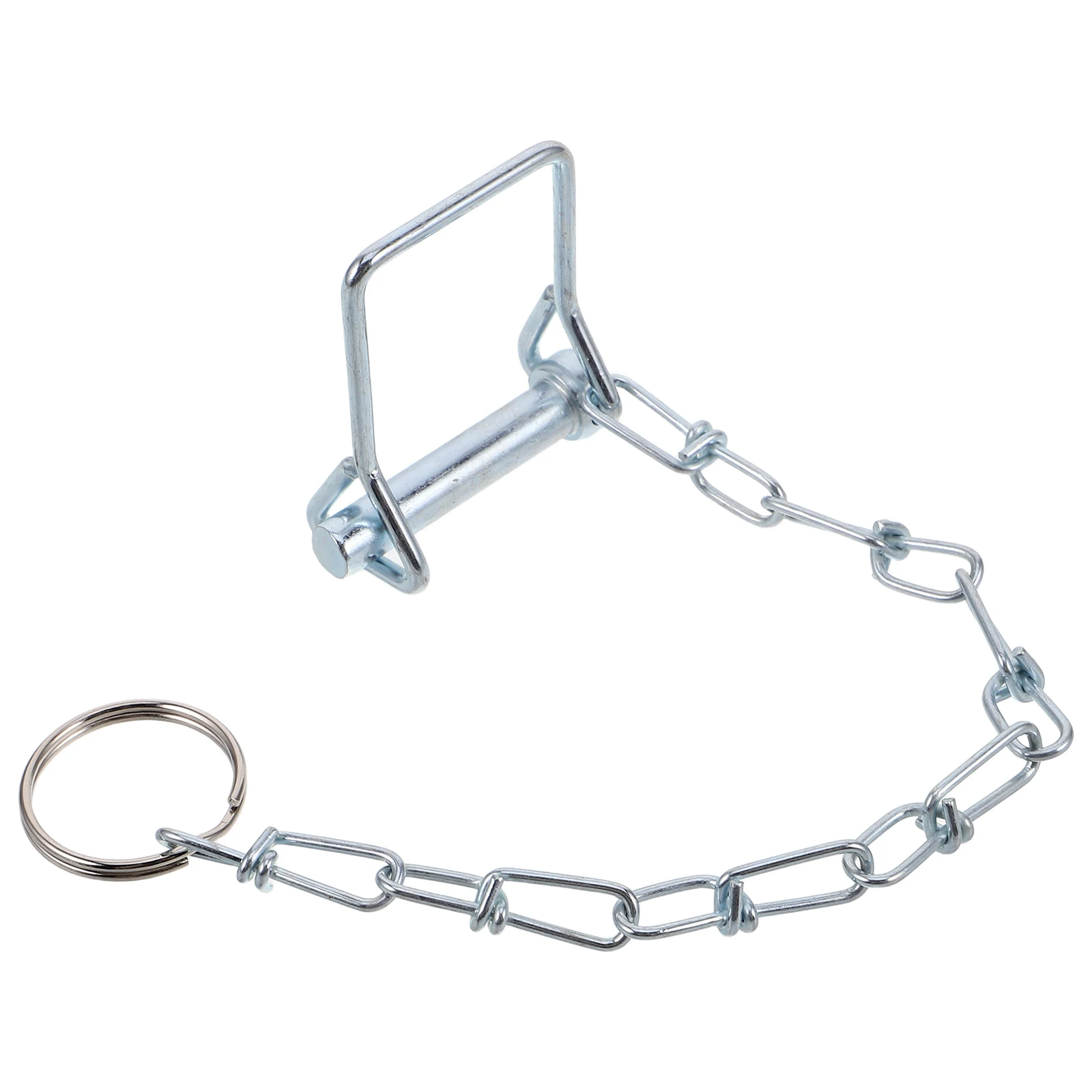 

Heavy Duty Galvanized Trailer Safety Pin With Chain Long Coupler Hitch Locking Shaft Snap Stabilizer Towing Pins For Farm