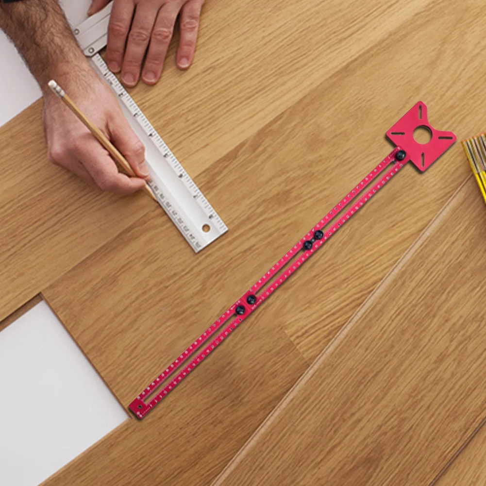 Staffa per scanalatura per fresatura del router Piastra di inserimento per tavolo del router universale per la lavorazione del legno in lega di alluminio per la lavorazione del legno