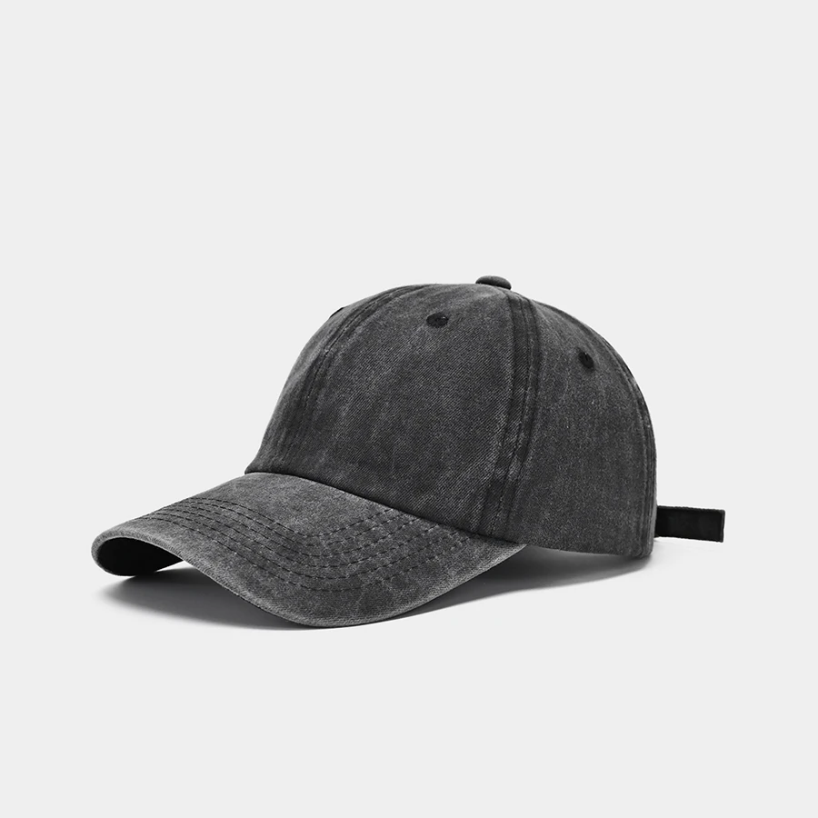 Zonnebrandcrème watergewassen HEREN baseballpet met een klein gezicht, retro noodlijdende en veelzijdige trendy eendentonghoed, HEREN Big He