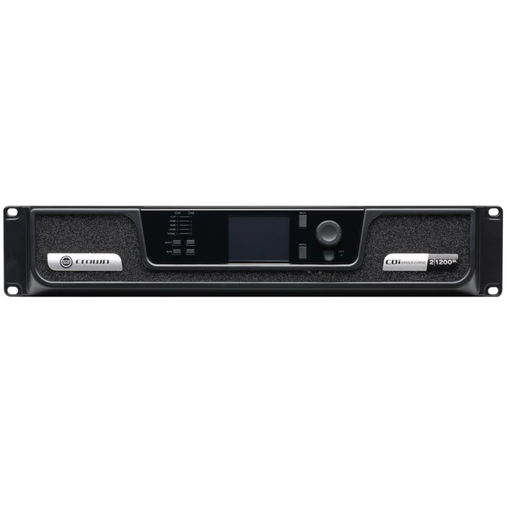 Crown CDi2-1200BL Digital Power Amplifier with DriveCore Technology, 70/100V, Networked, BLU Link