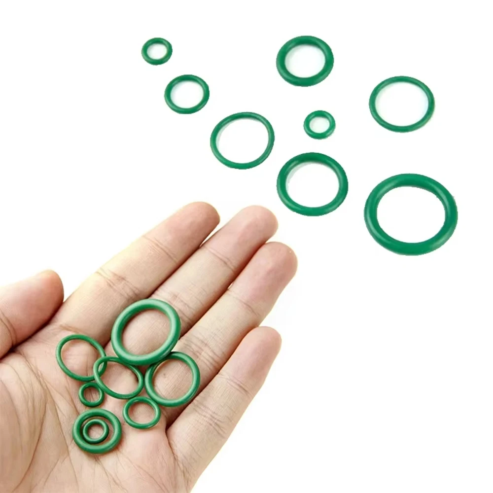 150 Pcs silicone O-ring rubber ring set 15 sizes General Motors repair tool Compressor rubber ring sealant Automotive parts