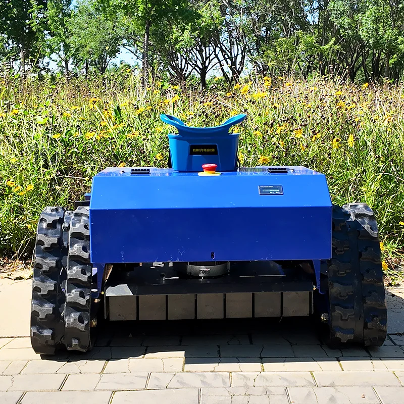 Customized High Quality All Terrain Remote Lawn Mower With 550mm Remote Control Agricultural Lawn Mower