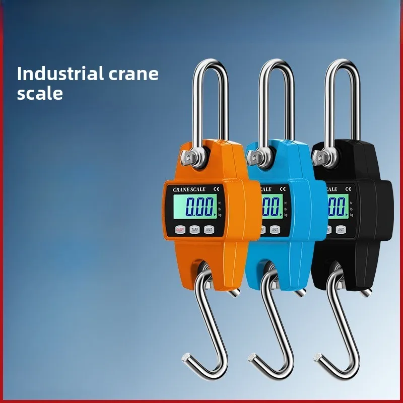 Industrial Electronic Crane Scale 300kg Driving 500KG Capacity Digital Load Cell for Warehouse Construction