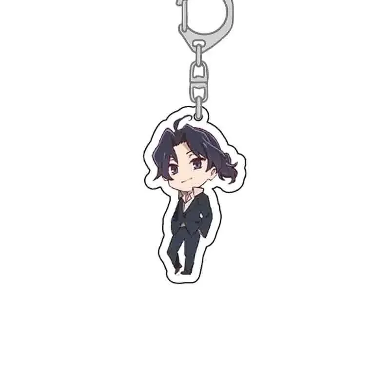 Moriarty The Patriot Anime Cartoon Keychain, Acrylic Display Model Pendant, Key Chain, Keyring