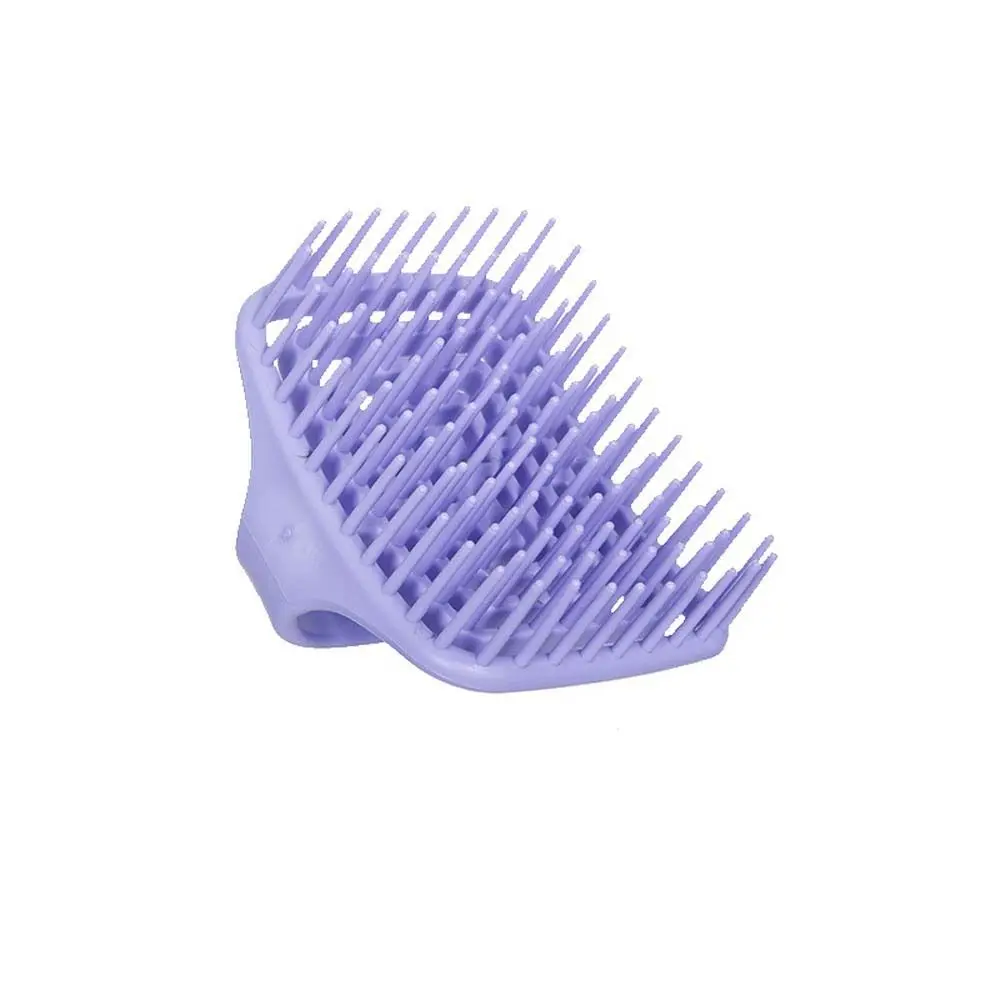 Hollow Brush Head Shampoo Brush Scalp Massage Hair Care Tool Hair Washing Comb Arc-shaped Wet and Dry Scalp Massage Brush