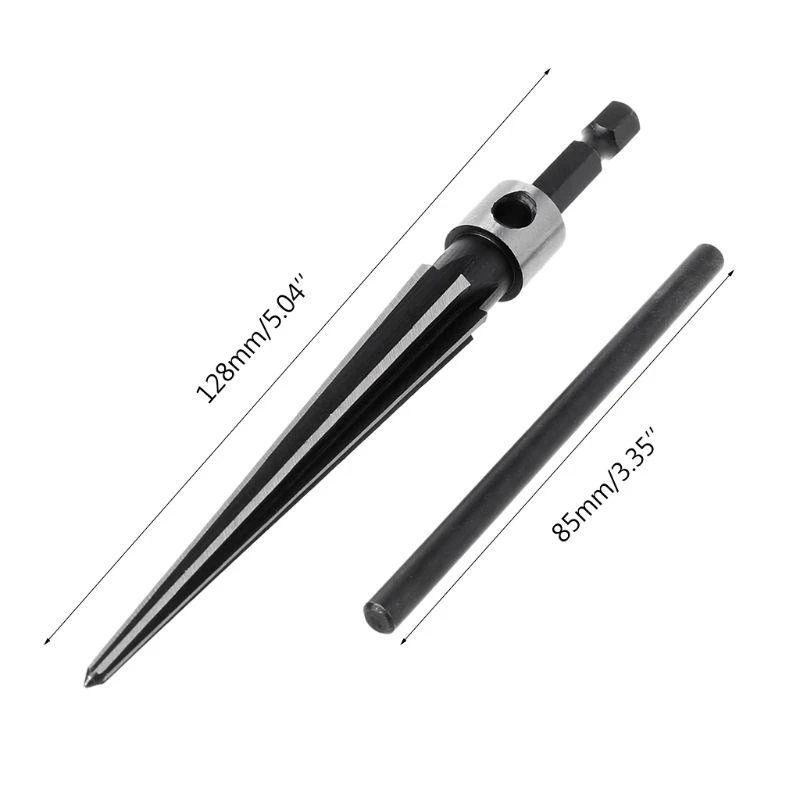 

31GJ 3-13mm Bridge Pin Hole Hand Held Reamer for T Handle Tapered 6 Fluted Chamfer Bi