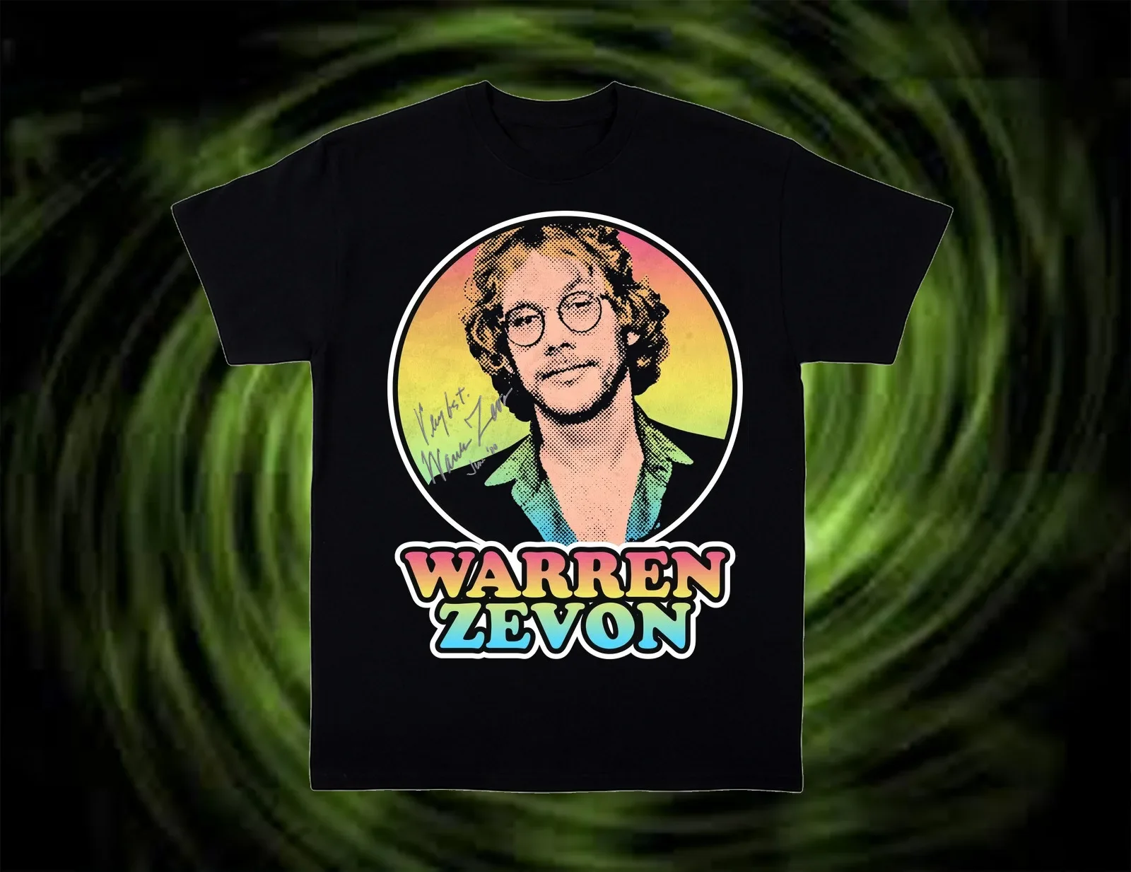 Warren Zevon Singer Tee Men And Women T Shirt Size S-4XL Signature CG215