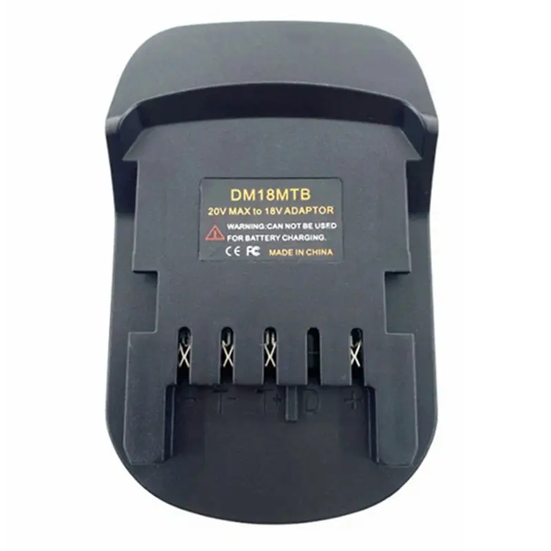 A44Z-Battery Converter Adapter DM18MTB For / 18/20V Batteries Convert To For Metabo 18V Power Lithium Battery