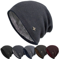 Hot Sale Unisex Warm Winter Hat Fashion Men & Women Simple Style Thick Knitted Hat Outdoor Sports Ski Beanie Hats