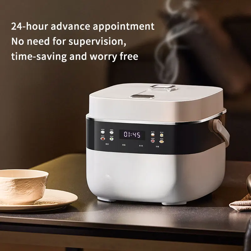 3L Cooking Rice in Rice Cooker Electric Multifunction Automatic Low Carb Cookware Set Korea Small Stainless Smart Rice Cooker