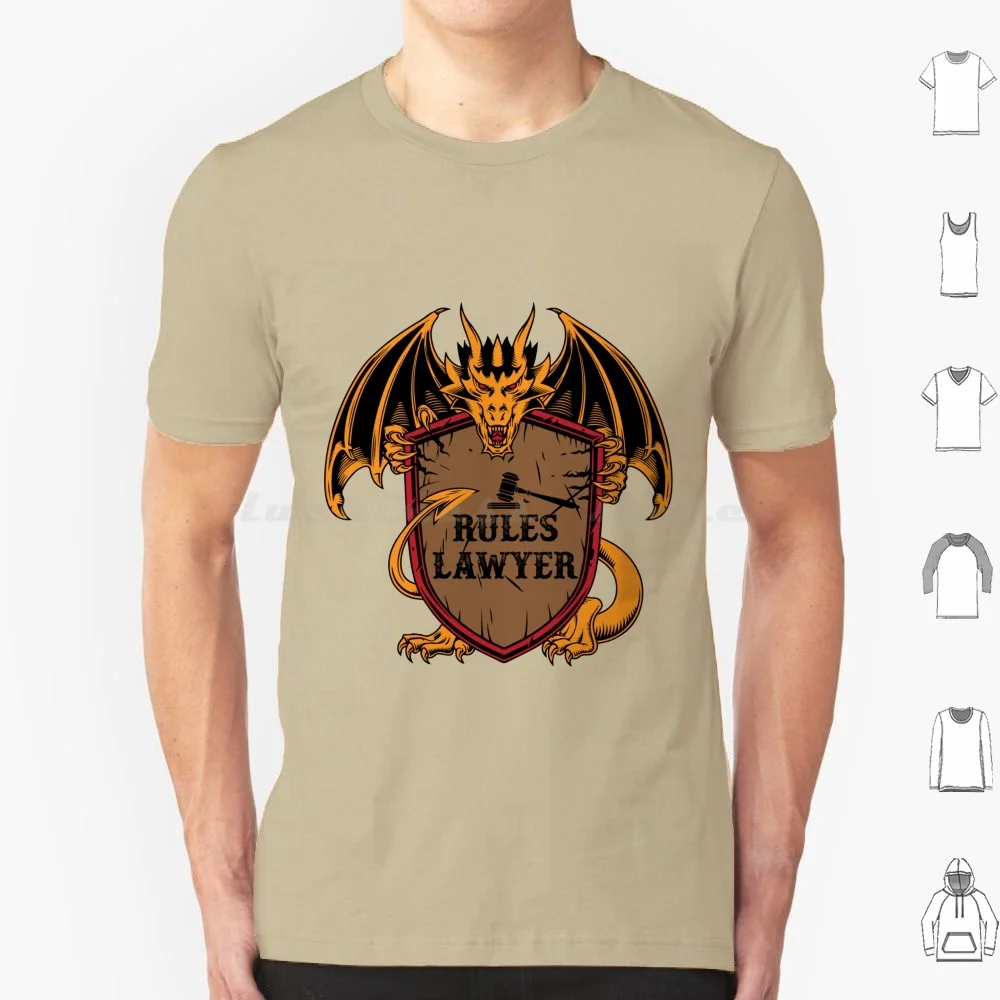 Règles avocat t-shirt hommes femmes enfants 6xl roulette Cleric D20 démon dés Dm Dnd maître et fantaisie Rpg jeux de boule de feu jeu Geek