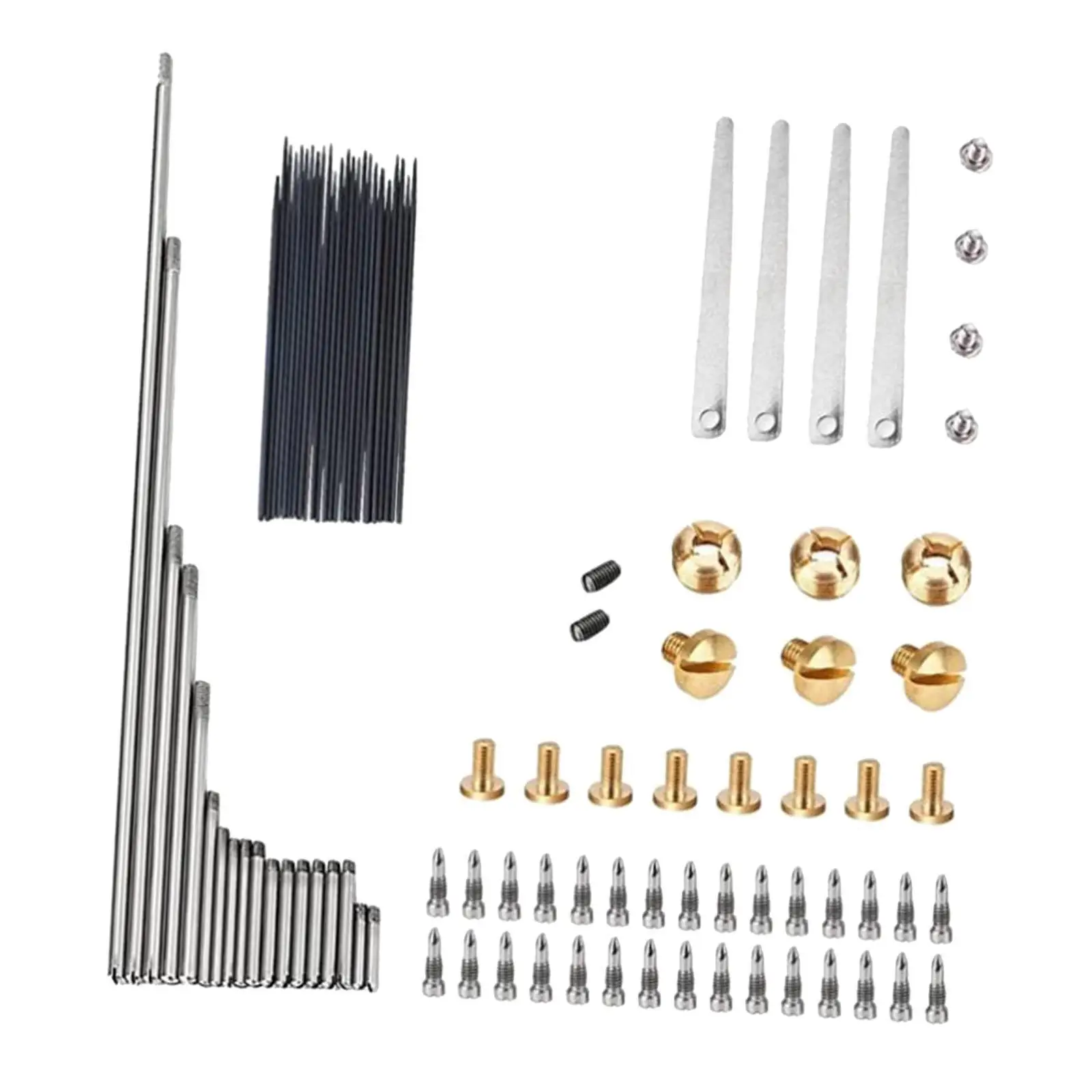 

Saxophone Repair Set Metal Screws Springs Parts Kit for Alto Sax Reeds and Wind Instrument Accessories