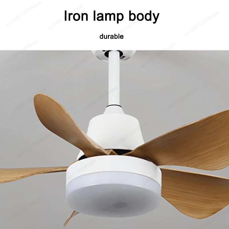 Simple Style Suitable For Dining Room And Living Room 22W Light Source/35W DC Motor Ceiling Fan Light 28 Inch Ceiling Fan Light