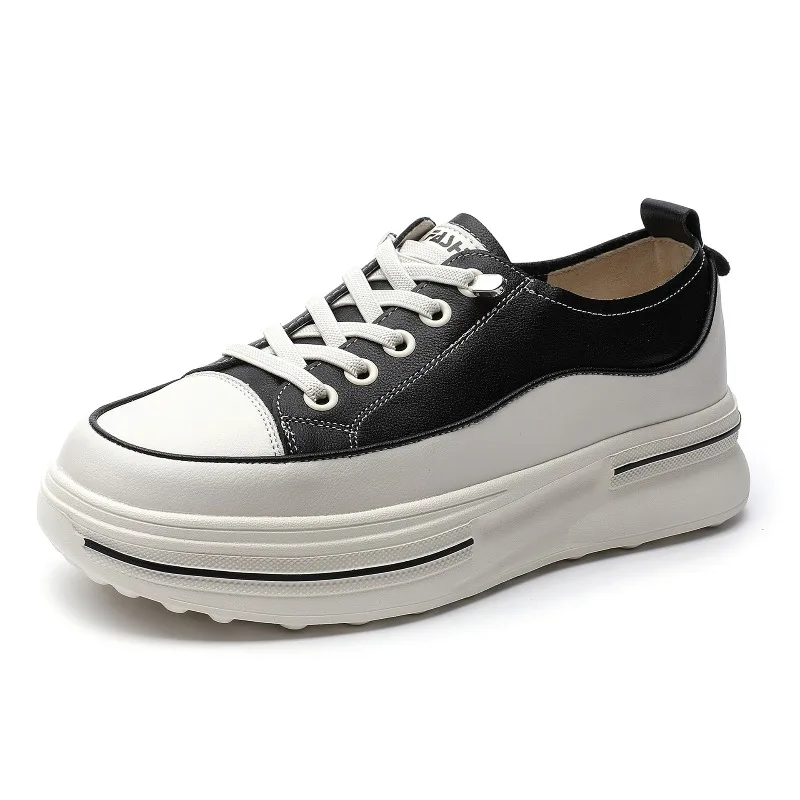 

Casual Shoes Loafers British Leather Sneakers Flats Shoes Classic Women Genuine Leather Flats Shoes Spring Summer Shoe