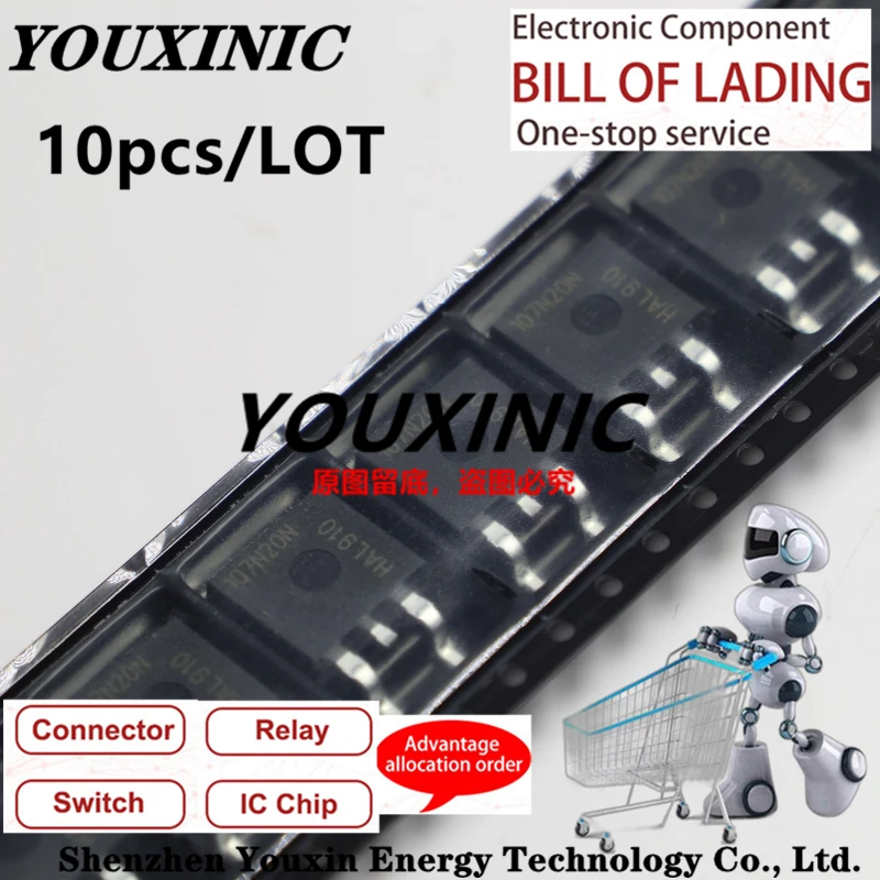 

YOUXINIC 2021+ 100% New Imported Original IPB107N20N3G 107N20N TO-263 N-Channel MOS FET 200V 88A