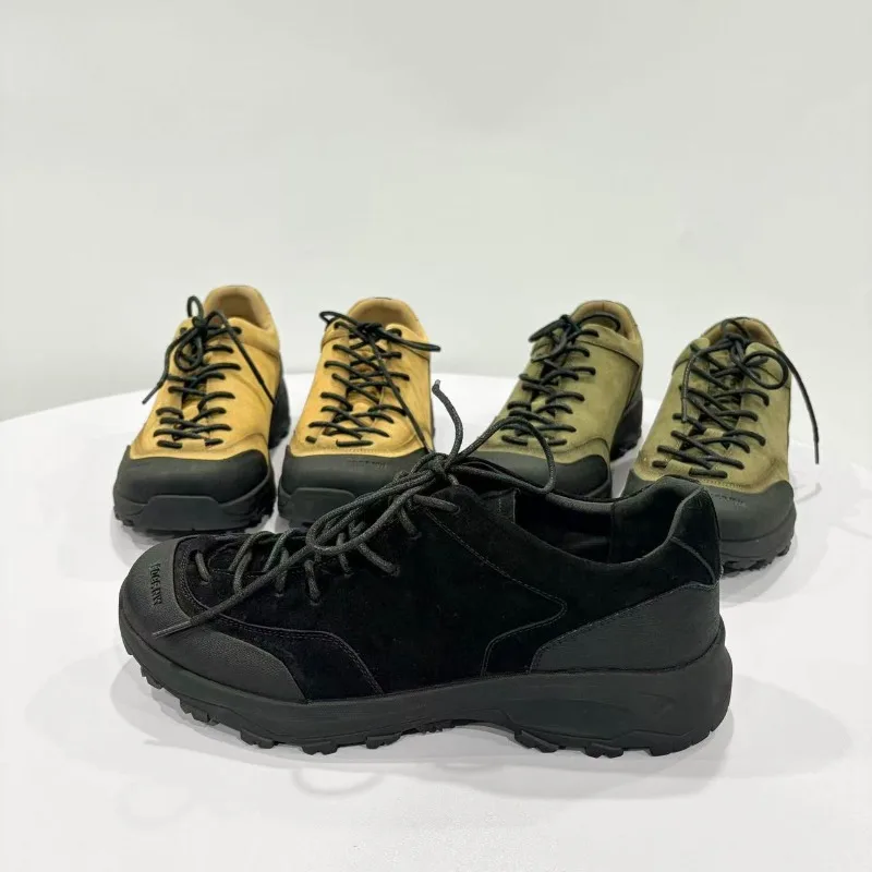 2026 Best Selling Hiking Sneaker Comfortable Men Shoes Mountain Non-Slip Climbing Shoe For Man Mid-Top Outdoor Walking Shoes