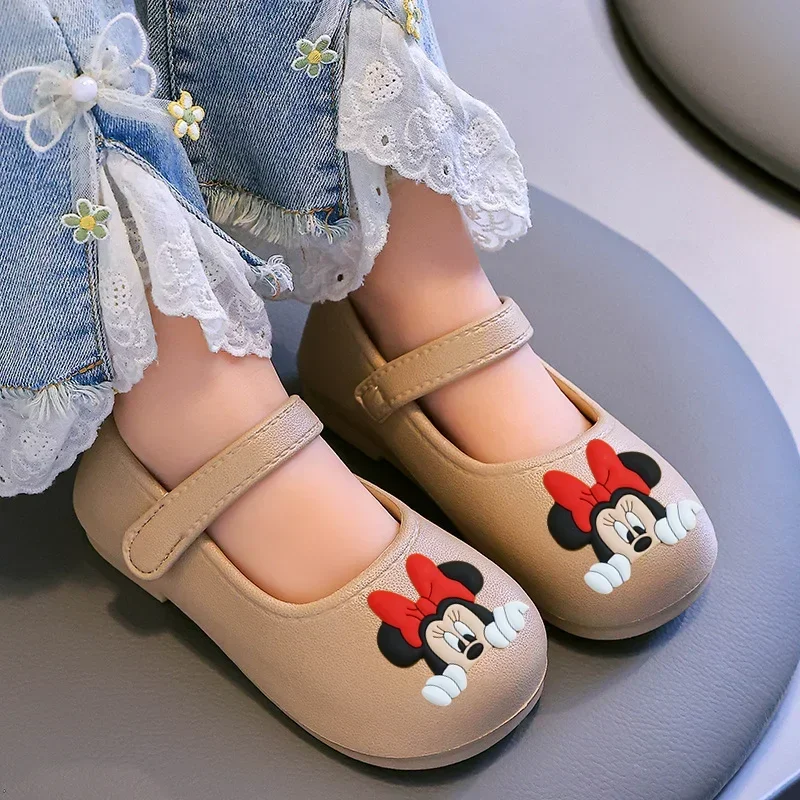

Disney Mickey Mouse EVA Girl Sandals New Fashion Princess Shoes Non-slip Soft Sole Girls Outdoor Fashion Kids Beach Shoes Summer