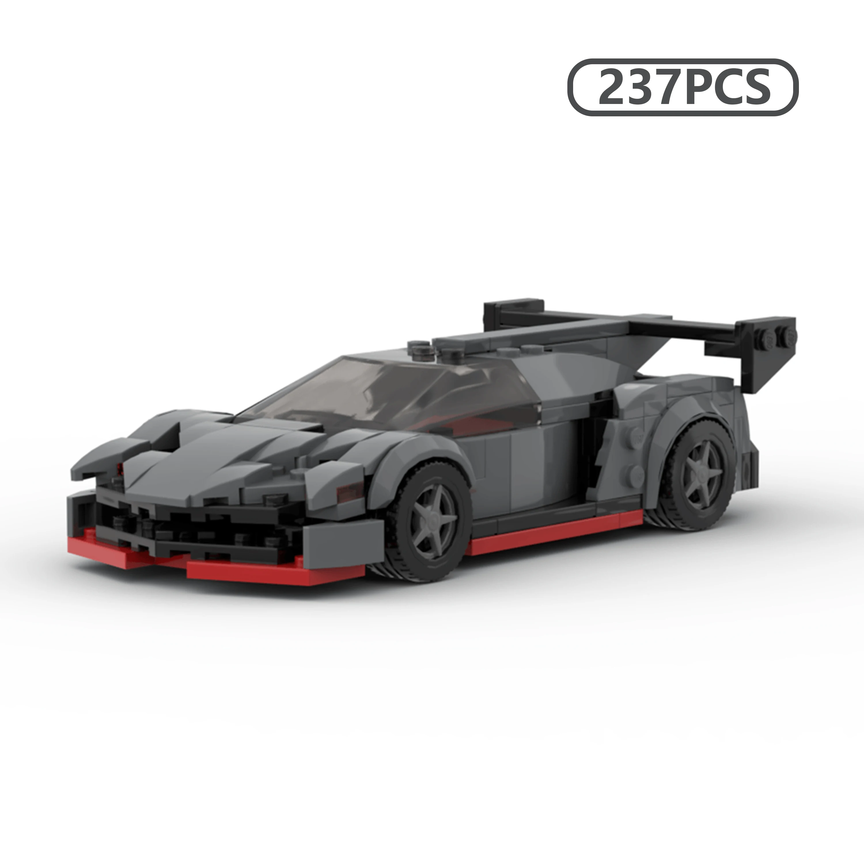 

MOC Veneno Style Supercar Building Blocks Speed Series Hypercar Assembly Model Creative Toy for Kids