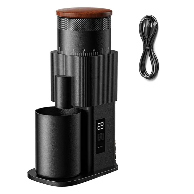 

YCOC-Home-Use Espresso Coffee Grinder, Burr Type, Single Dose Design, Quiet DC Motor, 80 Setting Levels
